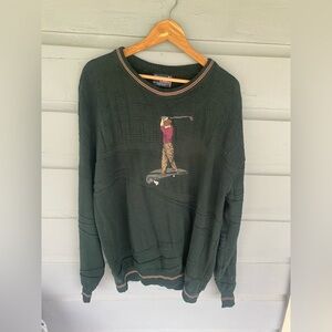 Vintage Cypress Links Golf Sweater XL